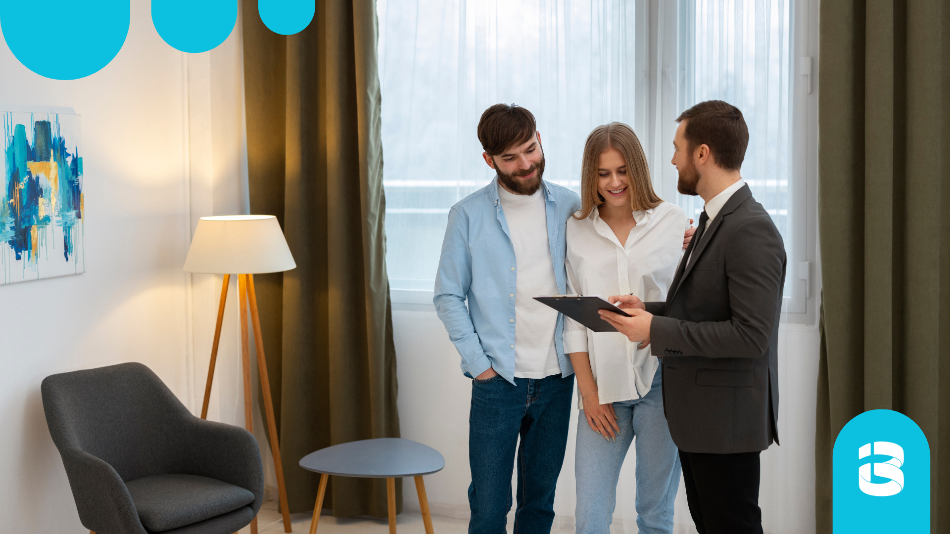 imagem representando a decisão de escolher uma imobiliária